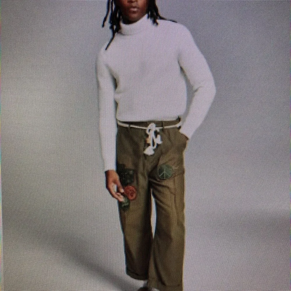 Sun + Stone Ouigi‎ Theodore Men's Utility Pants 34 Army Green